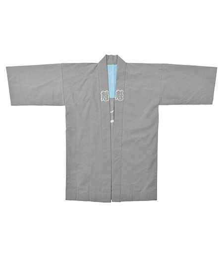 袢天　引き染　紬　魁（ねず／魁）画像2