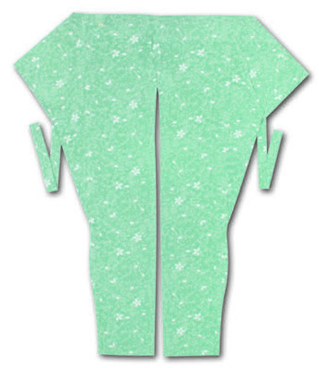 股引江戸一柄浅葱さくら（水色／さくら）画像1