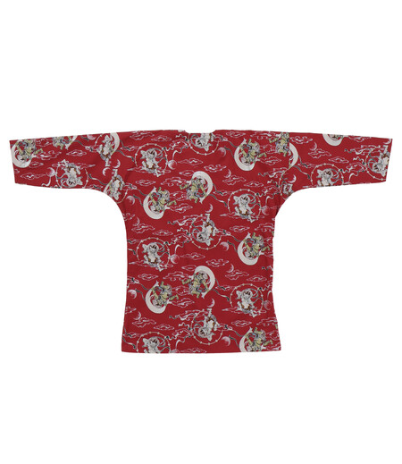 鯉口　風神雷神（えんじ／風神雷神）画像2