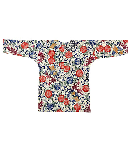 鯉口　紅型　花（赤／花）画像2