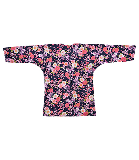 アウトレット鯉口　花蝶桜（紺／さくら）画像2