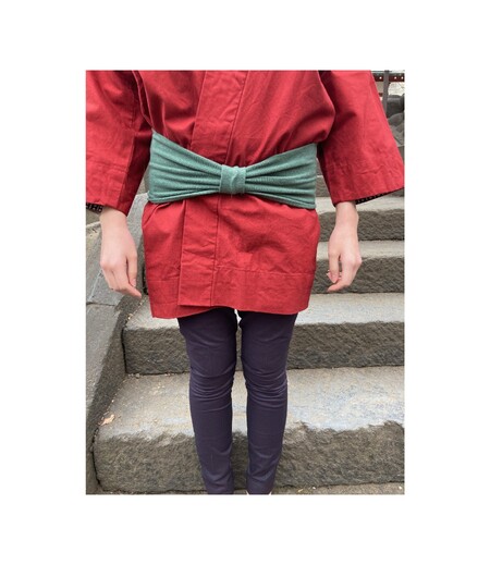 楽々帯　子供（ピンク／無地）画像2