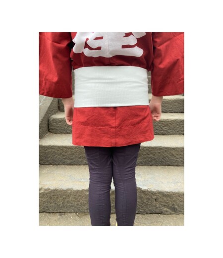 楽々帯　子供（黄緑／無地）画像5