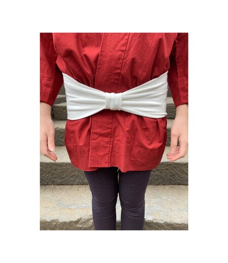 楽々帯　子供（紫／無地）画像4