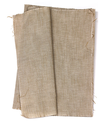 紬　巻帯（ベージュ／無地）画像2