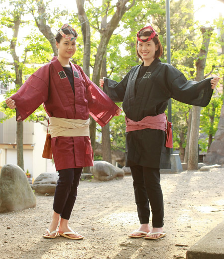 紬　巻帯（ベージュ／無地）画像5