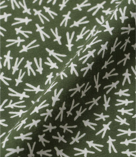 手拭中屋　松葉（緑／松葉）画像4