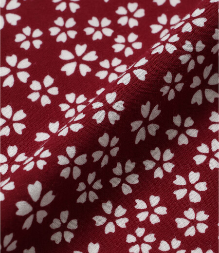 手拭中屋　小桜（えんじ／さくら）画像4