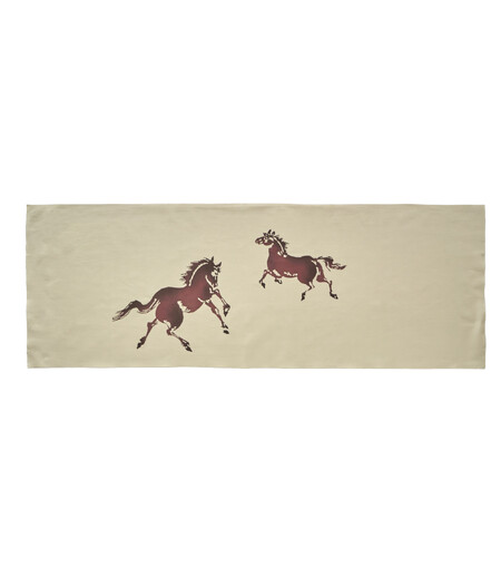 手拭　干支　午　茶（干支）画像1