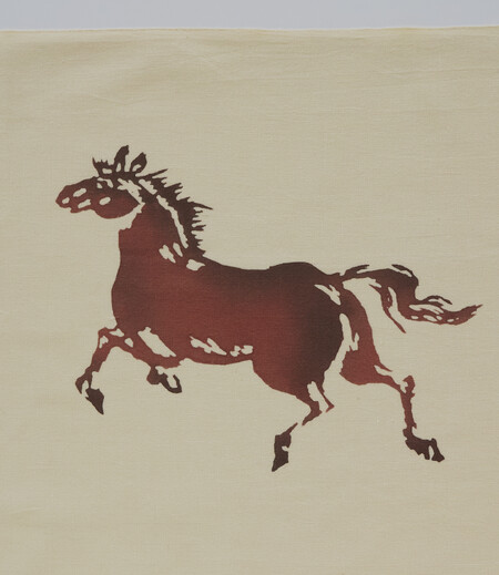 手拭　干支　午　茶（干支）画像3