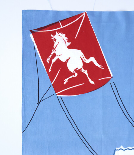 手拭　干支　富士馬凧（干支）画像2