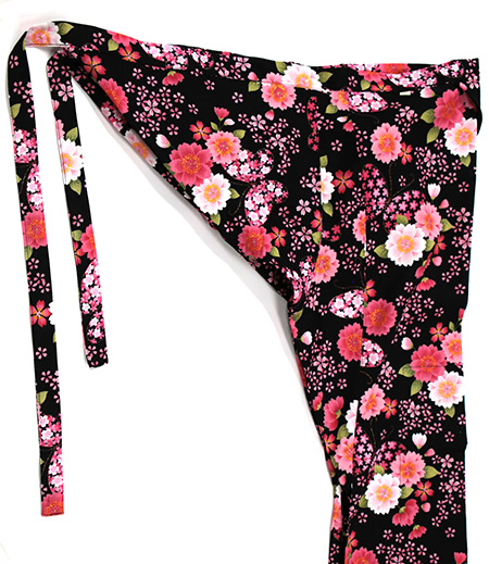 上下組　花蝶桜（黒／さくら）画像4