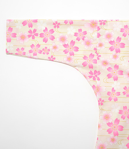 上下組ゴム　舞桜（白／さくら）画像2