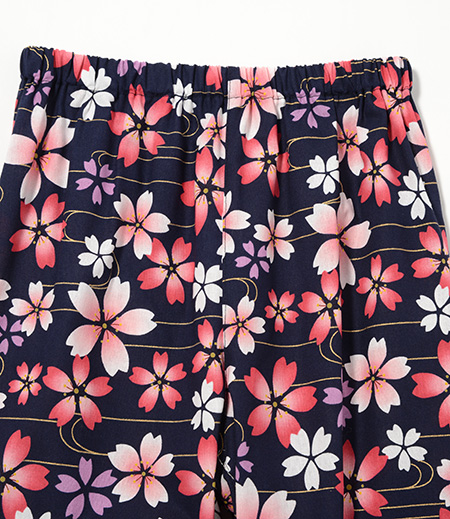 上下組ゴム　舞桜（紺／さくら）画像5