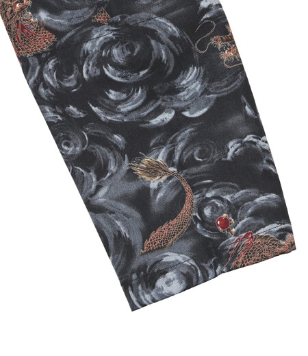 上下組ゴム　雲龍（黒／龍）画像6