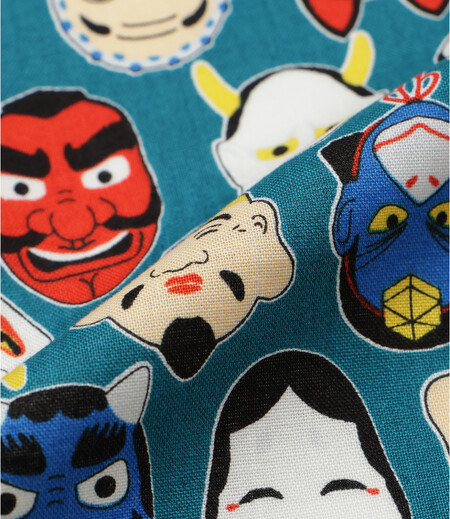 上下組ゴム　お面（青緑／お面）画像7