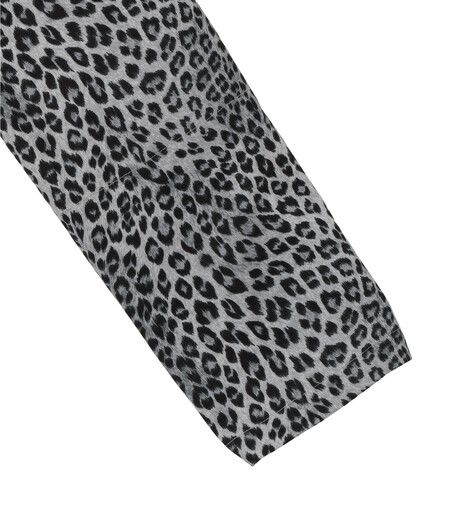 上下組ゴム　ヒョウ（黒／ヒョウ柄）画像6