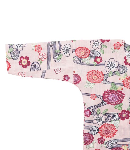 上下組　紅型　桜（ピンク／さくら）画像3