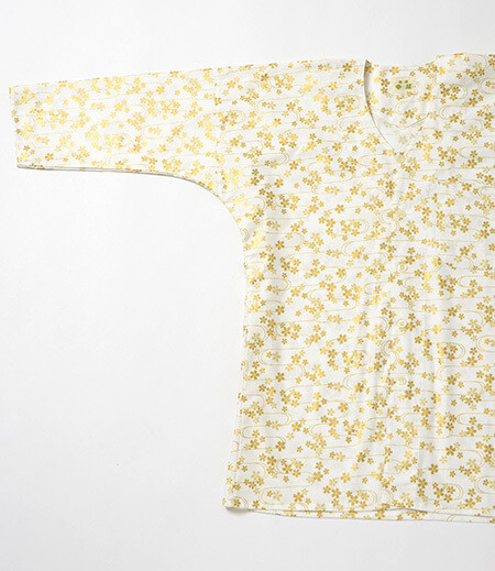 アウトレット上下組ゴム　金桜（白／さくら）画像2