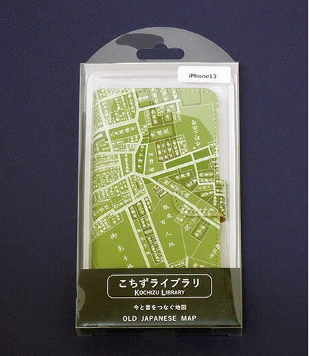 スマホケース　市ヶ谷地域　ｉＰｈｏｎｅ（抹茶）画像3