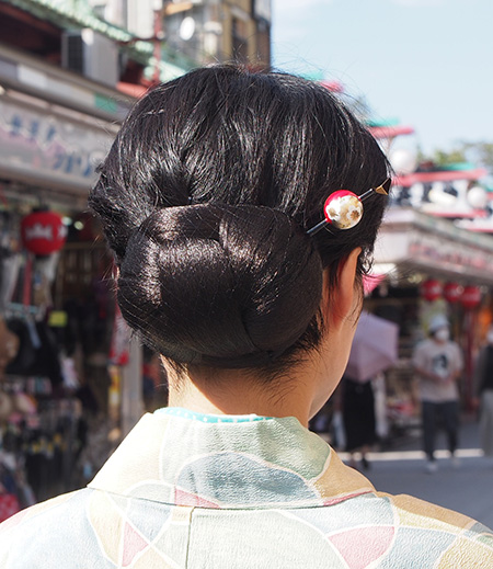 玉かんざし（朱／梅）画像6
