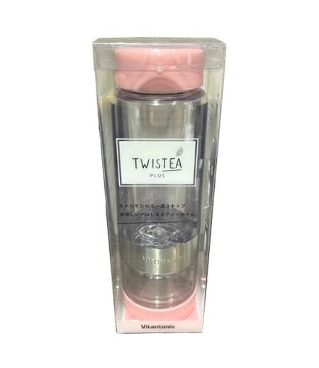 お茶専用ボトル　ＴＷＩＳＴＥＡ　ＰＬＵＳ（サクラピンク）画像1