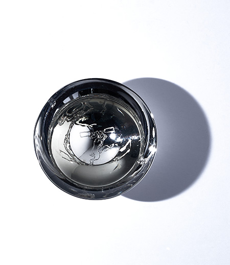 純銀製　玉盃２寸「うさぎのつき」（銀）画像3