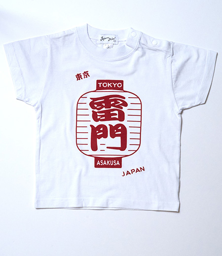 Ｔシャツ　雷門（白×紺／提灯）画像3