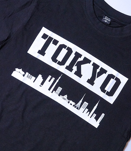 Ｔシャツ　ＴＯＫＹＯ黒（黒／東京）画像2