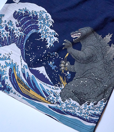 Ｔシャツ　ＧＯＤＺＩＬＬＡ（紺／動物）画像5