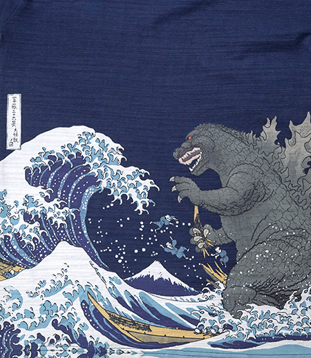 Ｔシャツ　ＧＯＤＺＩＬＬＡ（紺／動物）画像6