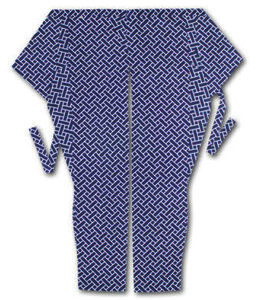 股引江戸一柄大籠目