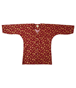 アウトレット鯉口　金桜（えんじ／さくら）