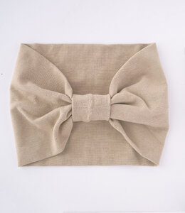 楽々帯　大人（白茶／無地）