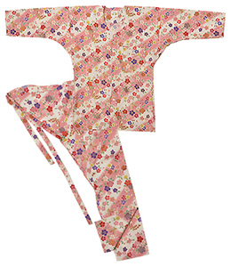 上下組　桜と蝶