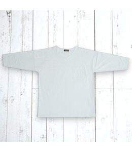 鯉口Ｔシャツ（７分袖）（生成／無地）