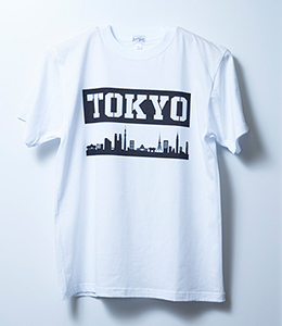 Ｔシャツ　ＴＯＫＹＯ白（白／東京）