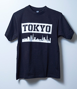 Ｔシャツ　ＴＯＫＹＯ黒（黒／東京）