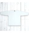 鯉口Ｔシャツ（７分袖） 白 無地