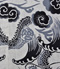 鯉口中屋　刺子　龍（グレー／龍）thumb5