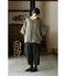 ＤＡＢＯ　ＳＨＩＲＴ　麻（杢グレー／無地）thumb2
