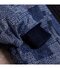 寒風寒波上等デニム半纏さしこ柄風（紺／パッチワーク）thumb3