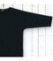 鯉口Ｔシャツ（７分袖）（黒／無地）thumb4